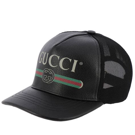 cappello gucci nero uomo